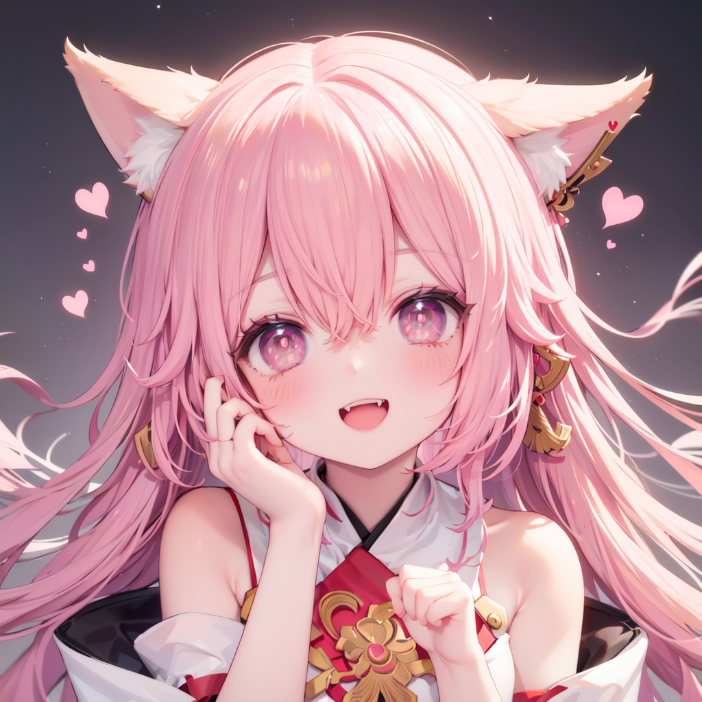 05180-2552855344-1girl,solo,pink hair,yae miko,blush,looking at viewer,heart,open mouth,long hair,smile,hair between eyes,jewelry,symbol-shaped p.png